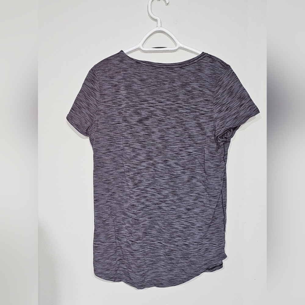 Lululemon Love Crew III Space Dye Black / Dark Shadow Size 12 - Picture 5 of 6